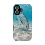 Permit Fishing Phone Case, Flats Fly Fishing Cover for Anglers