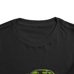 1970 Hemi ’Cuda Toddler T-Shirt Vintage Green Muscle Car Tee