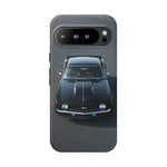 1969 Camaro SS Black Overhead Tough Phone Case Cover Gift Art