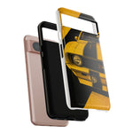 Z28 Yellow Camaro Retro Poster Tough Phone Case