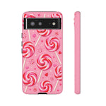 Candy Swirl Lollipop Art Tough Phone Case