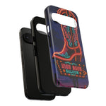 Neon Cowboy Boot phone case | High Noon Saloon design