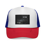 1966 Chevy C10 Trucker Cap Hat | American Flag C10 Pickup Mesh Snapback