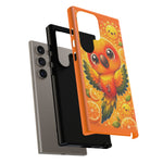 Sun Conure Kawaii Citrus Art Tough Phone Case