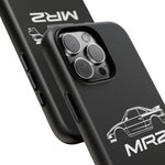 MR2 White Side Silhouette JDM Tough Phone Case Cover Gift
