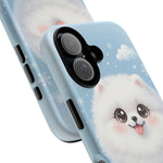 Samoyed Kawaii Snowball Chibi Art Tough Phone Case