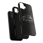 1969 Camaro Black Restomod Front Tough Phone Case Cover Gift