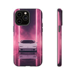 Countach Neon Wedge Phone Case Retro Supercar Tough Case