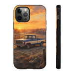73 Chevy C10 Square body Truck Two-Tone Sunrise Tough Phone Case