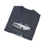Classic 1963 Chevy Impala Illustration T-Shirt | Vintage Car Trio