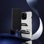 White NSX Phone Case, Retro 90s JDM Supercar Cover, Gift for Car Lovers