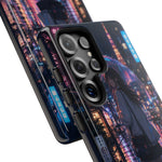 Lofi Anime Rain Street Art Tough Phone Case