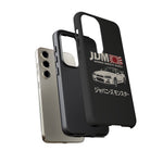 R34 Skyline GT-R JDM Rising Sun Tough Phone Case Cover Gift