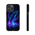 Neon Holographic Whale Phone Case | Tough Case