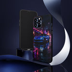 Blue C7 Neon District Tough Phone Case