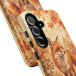 Autumn Fox Woodland Art Tough Phone Case
