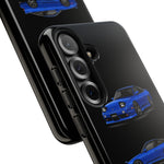 Blue 180SX JDM Sports Car Phone Case Tough Multi View