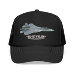 SU-57 Felon Hat Russian 5th Gen Stealth Fighter Jet Aviation Cap Adjustable