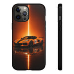 Z06 C8 Phone Case, Orange Racing Livery Studio Cover