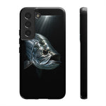 Tarpon Fishing Phone Case, Saltwater Portrait Black Cover, Gift