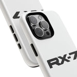 RX-7 Logo Phone Case for JDM Fans, Tough Protective Cover