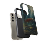 Salmon River Fishing Phone Case, Sunlit Current Cover