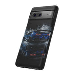 Camaro ZL1 Phone Case, Blue Track Smoke Studio Cover