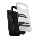 White NSX Phone Case, Retro 90s JDM Supercar Cover, Gift for Car Lovers