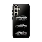 Silver Hakosuka Skyline Classic Sports Car Tough Phone Case for JDM Fans