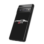 1970 Camaro Z28 White Silhouette Tough Phone Case Cover Gift