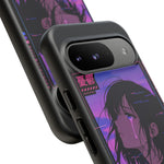 Melancholy Anime Girl Phone Case Vaporwave Tough Case