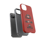 1967 GT40 Mk IV Red Race Car Tough Phone Case Cover Gift
