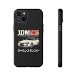 R34 Skyline GT-R JDM Rising Sun Tough Phone Case Cover Gift