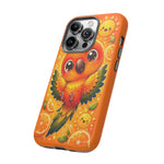 Sun Conure Kawaii Citrus Art Tough Phone Case