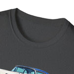 1959 Fairlane 500 Car Illustration T-Shirt | Vintage Classic Auto Design