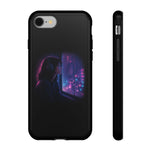 Girl at Window Night Cityphone Case | Tough Case