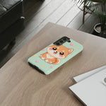 Shiba Inu Kawaii Chibi Smile Pet Dog Art Tough Phone Case