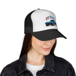 1965 Corvette Trucker Cap Hat | Classic C2 Sting Ray 65 Vette Mesh Snapback