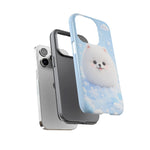 Samoyed Kawaii Snowball Chibi Pet Dog Breed Art Tough Phone Case