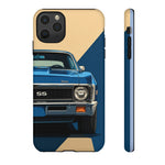 1970 Chevy Nova SS Marina Blue Tough Phone Case