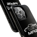 MR2 White Side Silhouette JDM Tough Phone Case Cover Gift