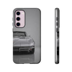 Silver Corvette Art Phone Case, C2 Sting Ray Classic Sports Cover