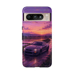Sunset Skyline R34 Car Phone Case | Tough Phone Case
