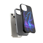Neon Holographic Whale Phone Case | Tough Case