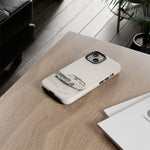 Impala White Studio Phone Case Studio Color Match Car Art