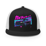 Retro JDM RX-7 Neon Car Hat