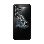 Tarpon Fishing Phone Case, Saltwater Portrait Black Cover, Gift