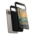 Tarpon Fishing Phone Case Saltwater Angler Tough Cover Gift