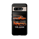 1969 GTO Judge Orange Muscle Car Tough Phone Case Cover Gift