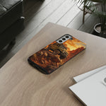 Land Cruiser FJ40 Classic 4x4 Red Rock Canyon Art Tough Phone Case
